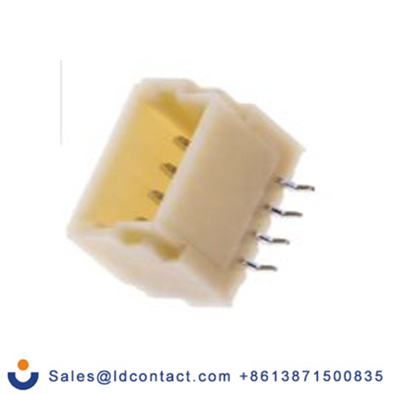 RS PRO,147-157,4p 1排 PCB 针座 直向 线对板连接器, 1 mm间距, 50 V, 表面安装 覆盖