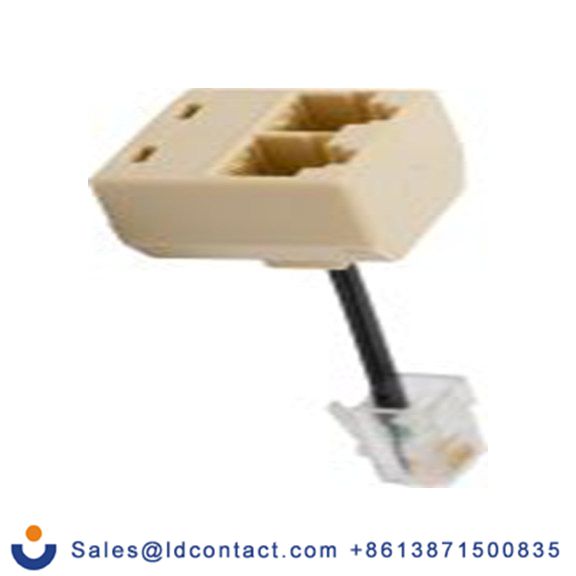 RS PRO,206-049,分离器 RJ45, 2端口, 105 mm长 VMX-AGY-036系列