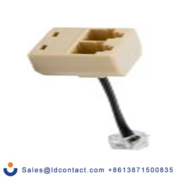 RS PRO,206-121,网络耦合器 RJ45, 2端口, 105 mm长 VMX-SGY-026系列