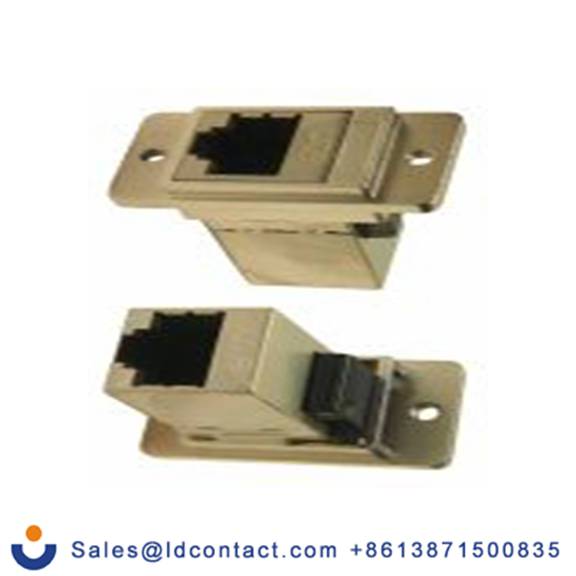 RS PRO,282-787,RJ45 连接器 RJ45, 6 类网络, 1端口, 屏蔽, 33 mm长