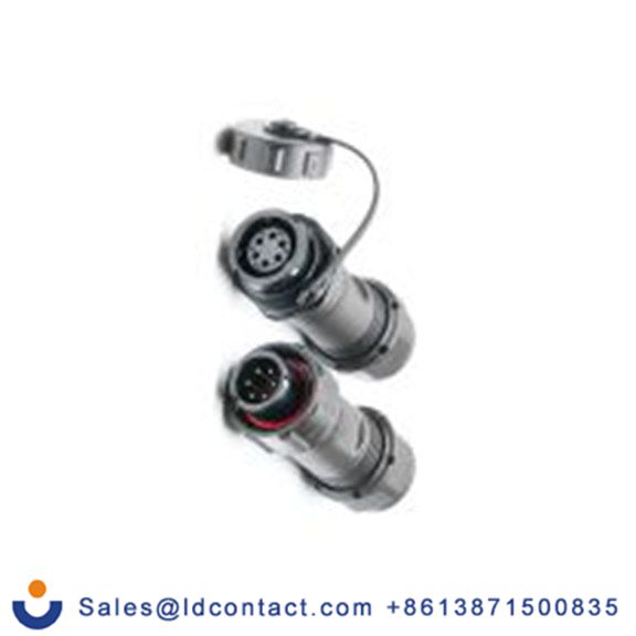 RS PRO,304-432,SY13 圆形连接器 插头, 插座, 6芯, 电缆, 直插式安装, 公/母芯, 125 V ac, IP68, SY13系列