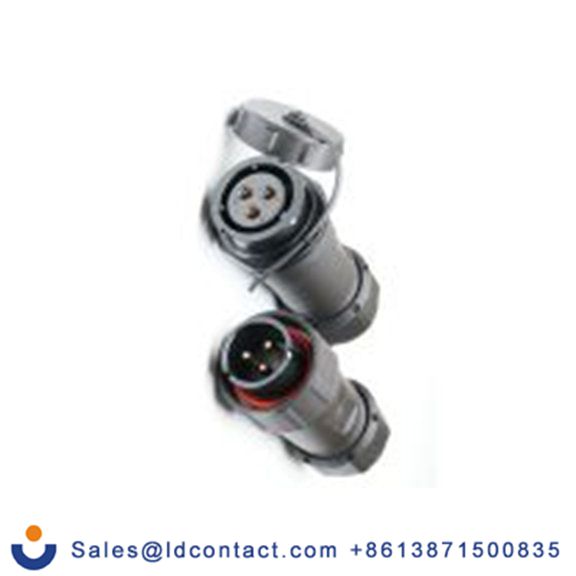 RS PRO,304-455,SY21 圆形连接器 插头, 插座, 3芯, 电缆, 直插式安装, 公/母芯, 500 V ac, IP68, SY21系列