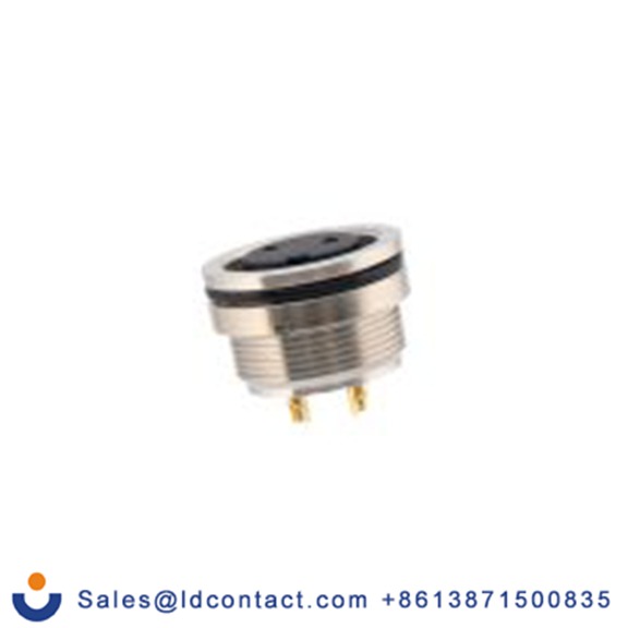 RS PRO,335-197,Standard 工业圆形连接器 插座, 2芯, 面板安装, 母插芯, 250 V ac, IP40