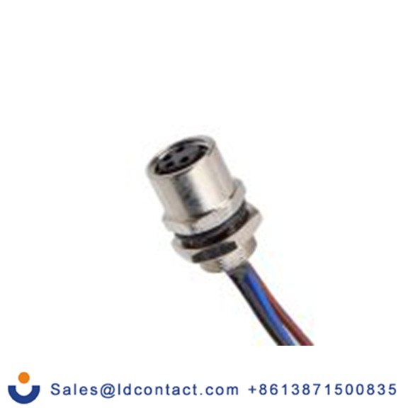 RS PRO,335-207,Standard 工业圆形连接器 插座, 4芯, 面板安装, 母插芯, 60 V, IP40