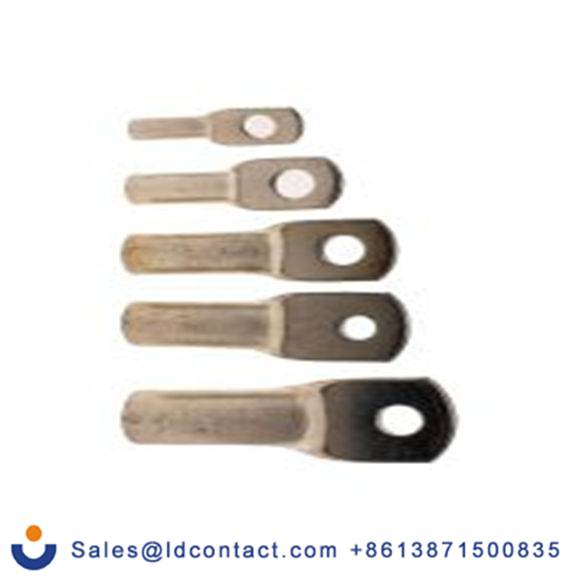 RS PRO,434-561,非绝缘 镀锡铜 管状环形接线端子, Φ12 mm内环, 8 to 10 mm²螺栓, 棕色 K系列