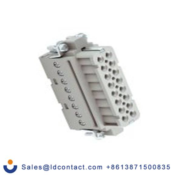 RS PRO,457-198,插入, 母座, 17p, 2排, 16 + E, 16A, 250V