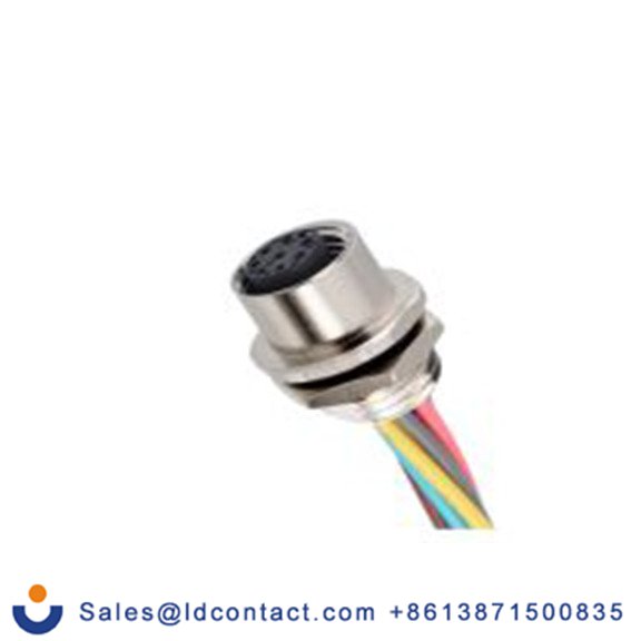 RS PRO,557-144,Standard 工业圆形连接器 插座, 8芯, 正面安装, 母插芯, 30 V, IP40, M12S8AGWBP9系列