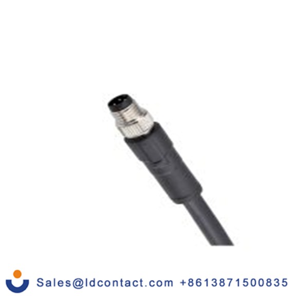 RS PRO,557-153,Standard 工业圆形连接器 插头, 4芯, 电缆安装, 公芯, 60 V, IP40, M8P4AMWA系列