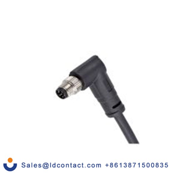 RS PRO,557-154,Standard 工业圆形连接器 插头, 6芯, 电缆安装, 公芯, 30 V, IP40, M8P6AMWD系列