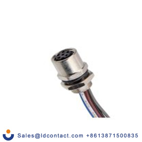 RS PRO,557-157,Standard 工业圆形连接器 插座, 6芯, 正面安装, 母插芯, 30 V, IP40, M8S6AGWB系列