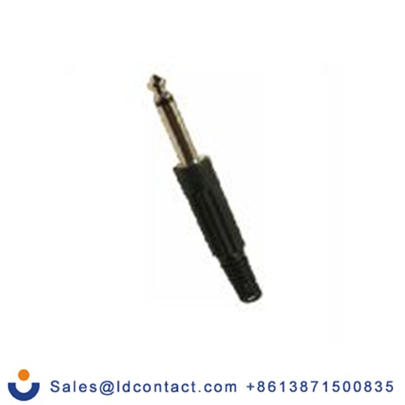 RS PRO,558-872,6.35mm, 电缆安装 单声道 公 焊接 2, 插孔 直向, 单色