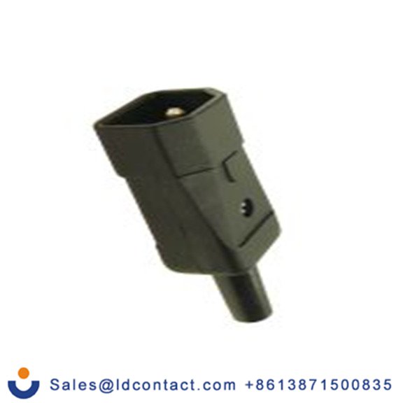 RS PRO,588-691,C14, 直向 IEC 连接器, 电缆安装, 250 V 公 10A