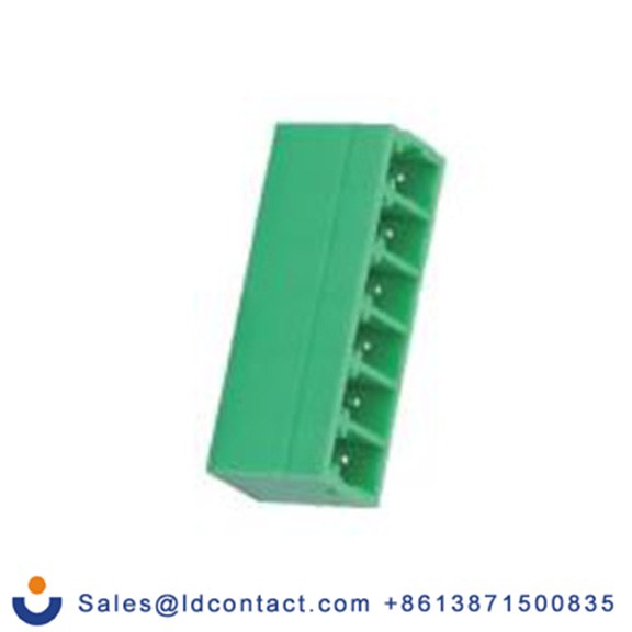 RS PRO,631-107,6p 1排 PCB 针座 直向, 3.5 mm间距, 30 V, 通孔安装 覆盖 XY2500系列