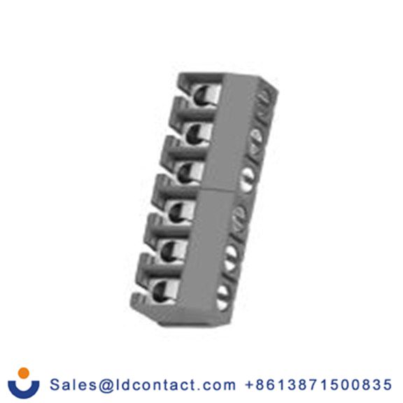 RS PRO,631-125,4p 1排 PCB 针座 直向, 300 V, 通孔安装 覆盖 XY301V系列