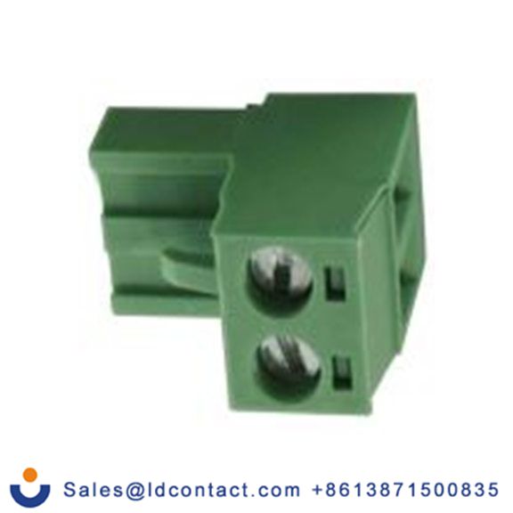 RS PRO,144-4342,2p插拔式接线端子 直向插头, 5mm间距, 15A, 450 V, THT安装, 螺钉端接, 绿色
