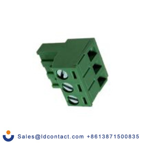 RS PRO,146-8250,10p插拔式接线端子 直角插头, 5.08mm间距, 8A, 300 V, 插入式安装, 螺钉端接, 绿色