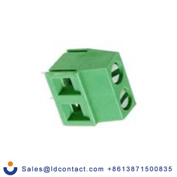 RS PRO,146-8346,1排 印刷电路板接线端子块, 3p, 5.08 mm间距, 300 V, 通孔安装, 垂直式, 绿色, CTB0509系列