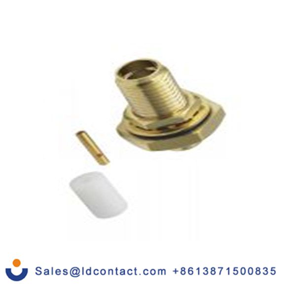 RS PRO,170-6940,SMA 连接器 公, 50 Ω, 隔板安装, 直向, 用于RG405/U线 SMA 27G系列 焊接