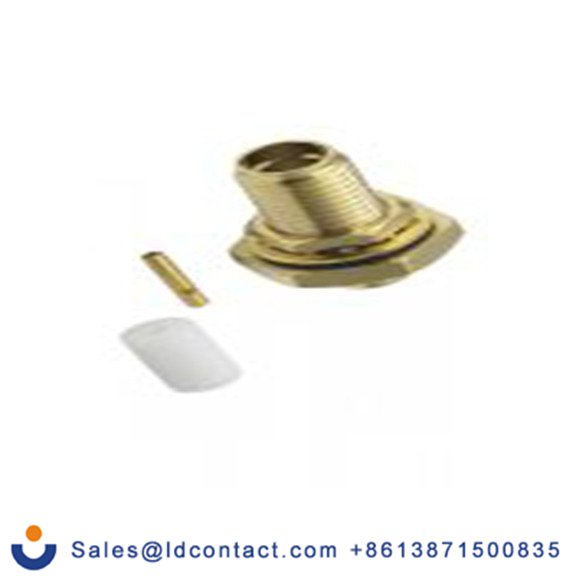 RS PRO,170-6941,SMA 连接器 公, 50 Ω, 面板安装, 直向, 用于RG402/U线 SMA 27G系列 焊接