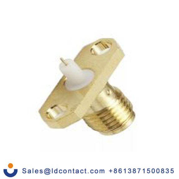 RS PRO,170-6948,SMA 连接器 公/母, 50 Ω, 法兰安装, 直向 SMA 27G系列 焊接