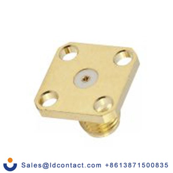 RS PRO,170-6957,SMA 连接器 公/母, 50 Ω, 法兰安装, 直向 SMA 27G系列 焊接