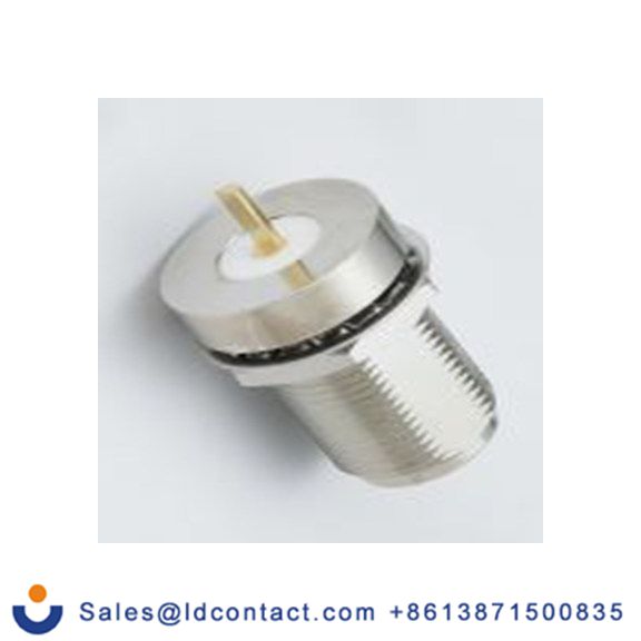 RS PRO,170-6988,N 连接器 公/母, 50 Ω, 隔板安装, 直向 N Type系列 焊接