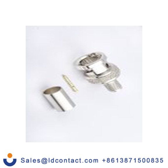 RS PRO,170-7014,BNC 连接器 公, 75 Ω, 电缆安装, 直向 BNC系列 压接