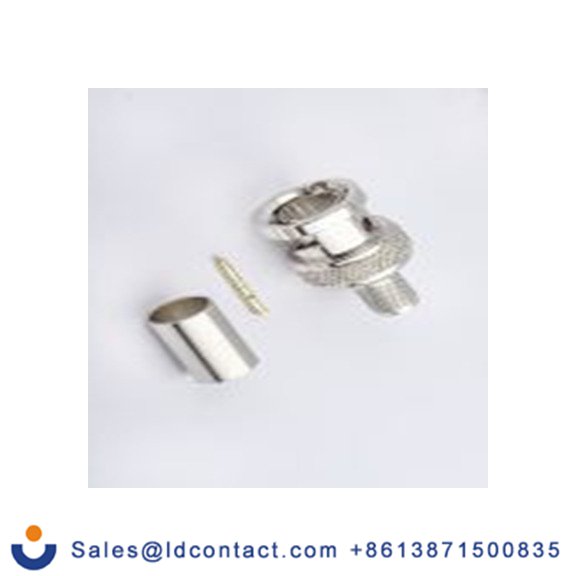 RS PRO,170-7015,BNC 连接器 公, 75 Ω, 电缆安装, 直向 BNC系列 压接