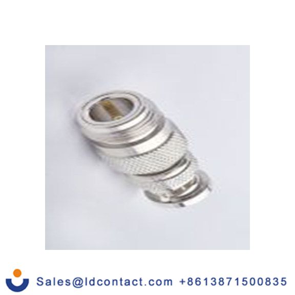 RS PRO,170-7019,同轴适配器, 直向, 75 Ω阻抗 公, 6 GHz, 镀金色 母插 铍铜合金触芯