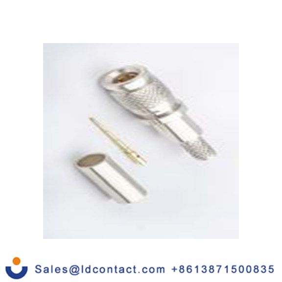 RS PRO,170-7020,1.0/2.3 连接器 公, 75 Ω, 电缆安装, 直向 压接