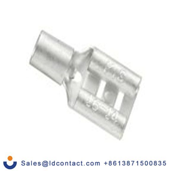 RS PRO,178-8320,非绝缘 压接端子 母插, 0.8 x 6.35 mm接片, 银色 插簧端子, 镀锡 16 AWG 黄铜, 铜触点, 最大线规14 AWG 系列