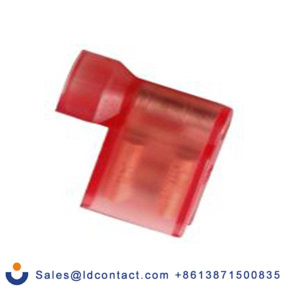 RS PRO,178-8343,绝缘 压接端子 母插, 0.8 x 6.35 mm接片, 红色 插簧端子, 尼龙绝缘, 镀锡 22 AWG 黄铜触点, 最大线规18 AWG 系列