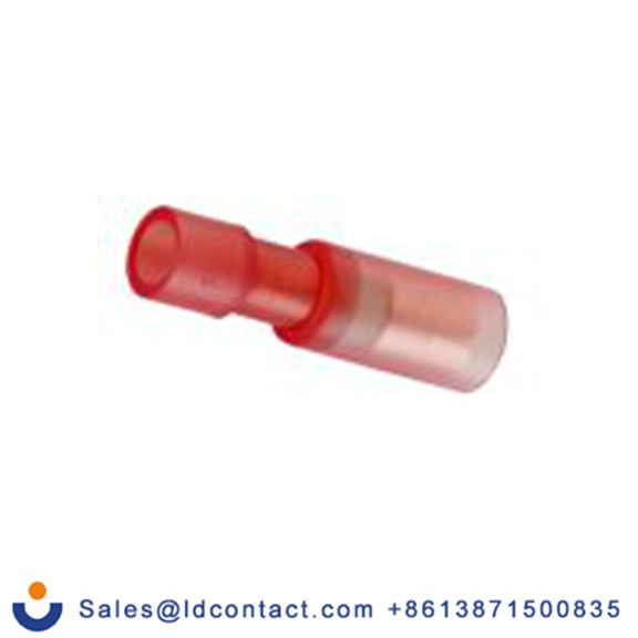 RS PRO,178-8350,绝缘 压接端子 母插, 3.9 mm接片, 红色 插簧端子, 尼龙绝缘, 镀锡 22 AWG 黄铜触点, 最大线规16 AWG 系列