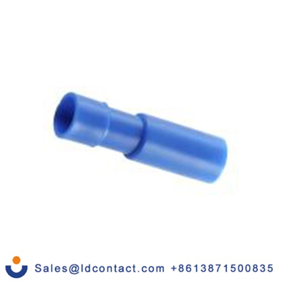 RS PRO,178-8351,绝缘 母插, 3.9 mm接片, 蓝色 插簧端子, 尼龙绝缘, 镀锡 16 AWG 黄铜触点, 最大线规14 AWG