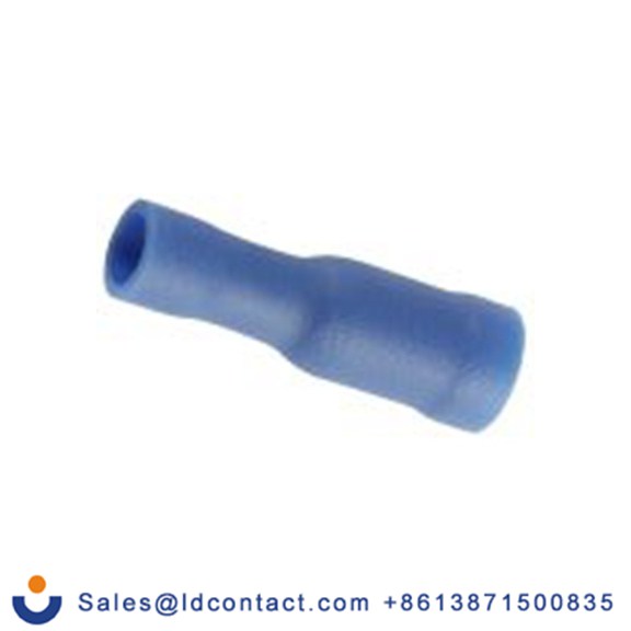 RS PRO,178-8358,绝缘 压接端子 母插, 3.9 mm接片, 蓝色 插簧端子, 乙烯基绝缘, 镀锡 16 AWG 黄铜触点, 最大线规14 AWG 系列