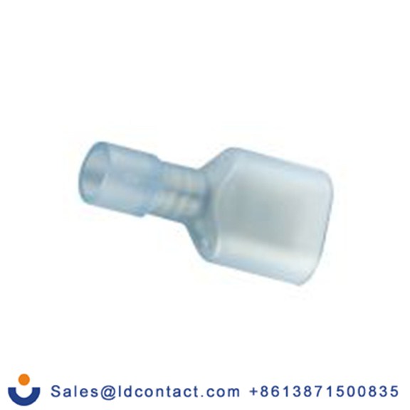 RS PRO,178-8367,绝缘 压接端子 公, 0.8 x 6.35 mm接片, 蓝色 插簧端子, 尼龙绝缘, 镀锡 16 AWG 黄铜触点, 最大线规14 AWG 系列