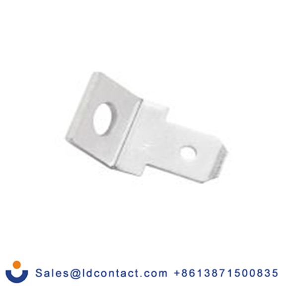 RS PRO,178-8403,非绝缘 螺栓型端子 公, 4.75 x 0.8 mm接片, 银色 插簧端子, 镀锡 黄铜触点 系列