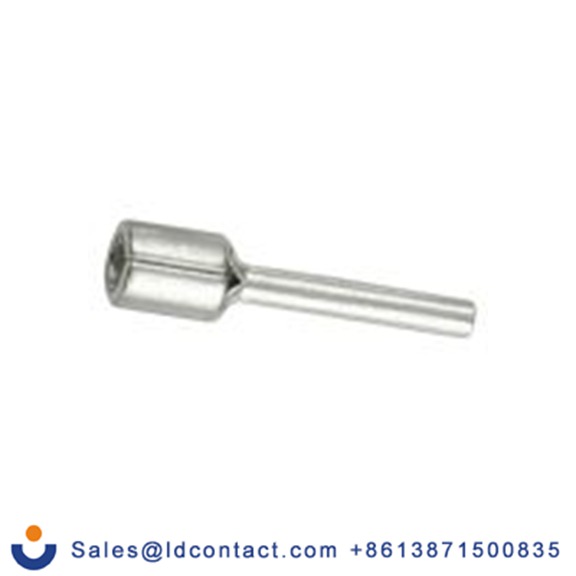 RS PRO,178-8413,针型接线端子, 非绝缘端子, 针Φ1.9 mmx12 mm长, 灰色, 16 AWG, 线最大规格14 AWG