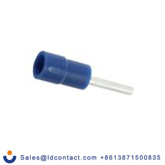 RS PRO,178-8429,针型接线端子, 绝缘端子, 针Φ1.9 mmx12 mm长, 蓝色, 16 AWG, 乙烯基绝缘, 线最大规格14 AWG