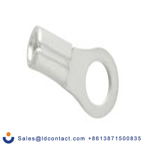 RS PRO,178-8592,非绝缘 铜 环形端子, Φ3.7 mm内环 22 AWG, 3.7 mm螺栓, 灰色 16 AWG, -40 °C至150 °C E245391系列