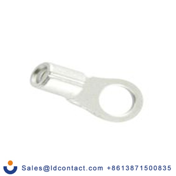 RS PRO,178-8598,非绝缘 铜 环形端子, Φ3.2 mm内环 16 AWG, 3.2 mm螺栓, 灰色 14 AWG, -40 °C至150 °C E245391系列