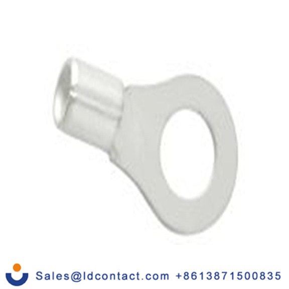 RS PRO,178-8622,非绝缘 铜 环形端子, Φ10.5 mm内环 12 AWG, 10.5 mm螺栓, 灰色 10 AWG, -40 °C至150 °C E245391系列