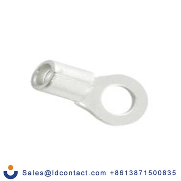 RS PRO,178-8625,非绝缘 铜 环形端子, Φ6.4 mm内环 8 AWG, 6.4 mm螺栓, 灰色 8 AWG, -40 °C至150 °C E245391系列