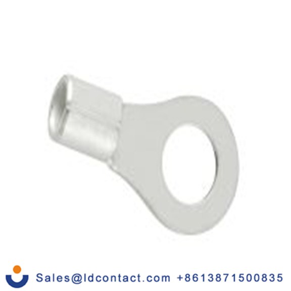 RS PRO,178-8626,非绝缘 铜 环形端子, Φ8.4 mm内环 8 AWG, 8.4 mm螺栓, 灰色 8 AWG, -40 °C至150 °C E245391系列