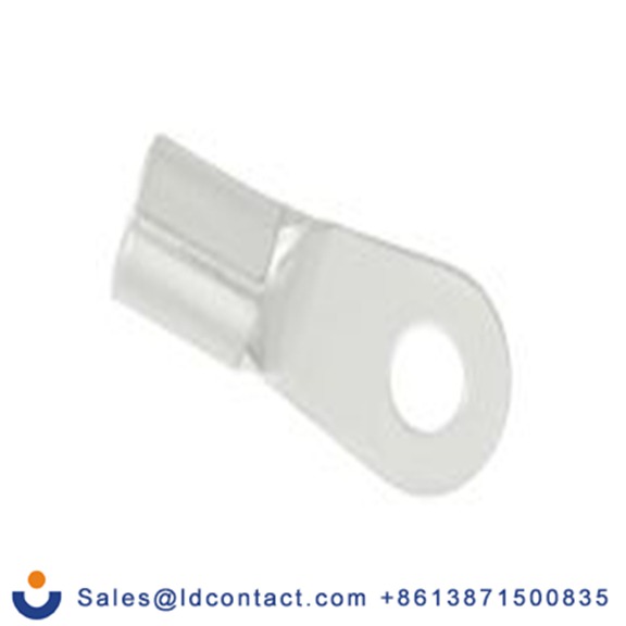 RS PRO,178-8627,非绝缘 铜 环形端子, Φ5.3 mm内环 6 AWG, 5.3 mm螺栓, 灰色 6 AWG, -40 °C至150 °C E245391系列