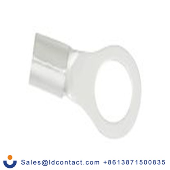 RS PRO,178-8630,非绝缘 铜 环形端子, Φ10.5 mm内环 6 AWG, 10.5 mm螺栓, 灰色 6 AWG, -40 °C至150 °C E245391系列