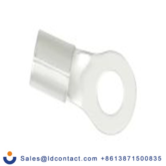 RS PRO,178-8633,非绝缘 铜 环形端子, Φ8.4 mm内环 4 AWG, 8.4 mm螺栓, 灰色 4 AWG, -40 °C至150 °C E245391系列