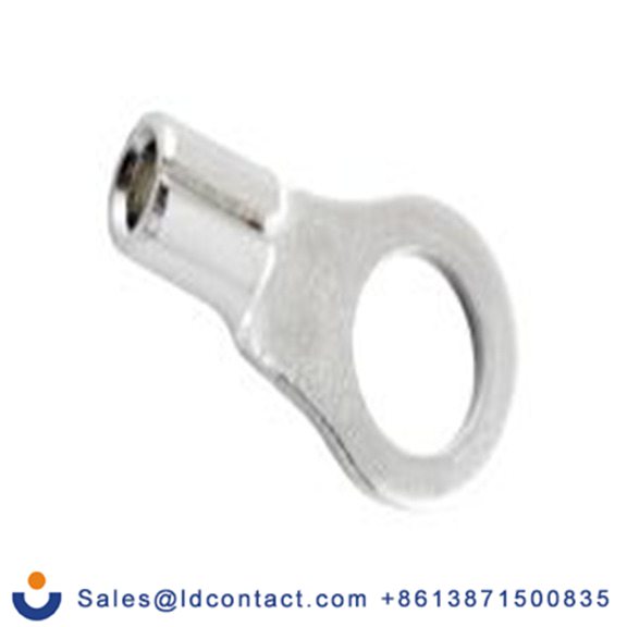 RS PRO,178-8635,非绝缘 钢 环形端子, Φ5.3 mm内环 16 AWG, 5.3 mm螺栓, 灰色 14 AWG, -40 °C至480 °C RNS系列