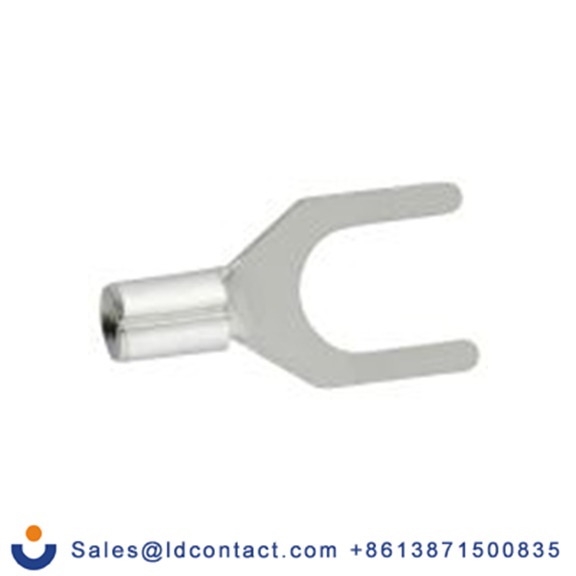 RS PRO,178-8696,非绝缘 叉型端子, 4.3 mm螺栓, 银色, 最小电线尺寸: 22 AWG 16 AWG, 7.2 mm宽, 0.75 mm厚, 镀锡触点, SNB系列