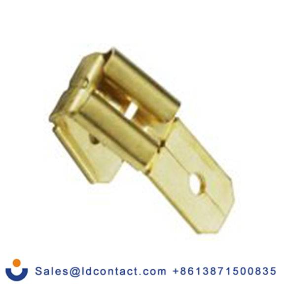 RS PRO,178-8748,非绝缘 推入端子 公/母, 6.35 x 0.8 mm接片, 金色 插簧端子, 镀黄铜 黄铜触点 系列